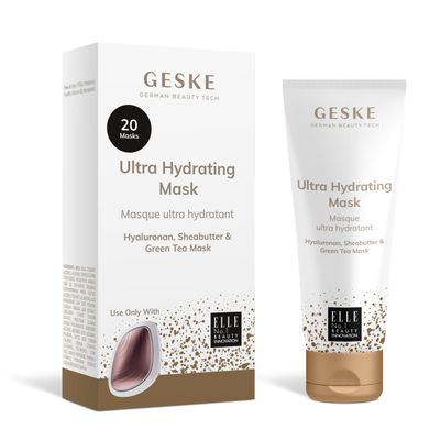 GESKE Ultra Hydrating Mask Simply apply with the GESKE Sonic Warm and Cool Mask Moisturizing Skincare mask Face masks for women and men Vegan formula without animal testing