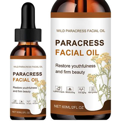Yicengy 2Pcs Paracress Facial Oil - 100 Organic Anti-Aging Face Oil for Wrinkle Reduction, Intense Hydration Skin - Targets Fine Lines For All Skin Types, 60 ml2.02 Fl.oz