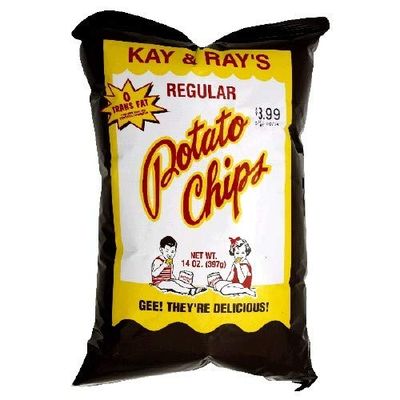 Kay Ray&#39;s Regular Potato Chips (3 14OZ Bags)