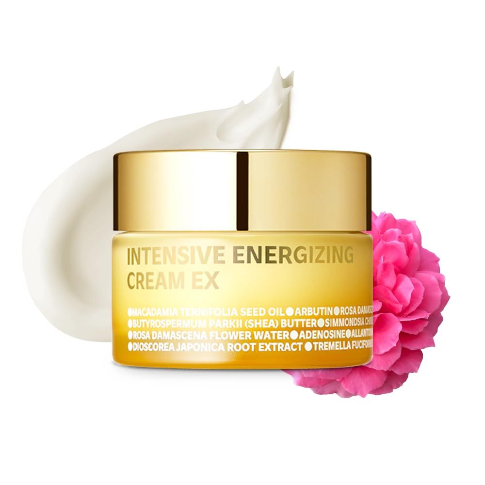 ISOI Intensive Energizing Cream EX, Deep Moisturizing Formula for Skin Elasticity Firmness, Face Neck Firming Cream, Korean Skin Care (2.03 fl. oz, 60ml)