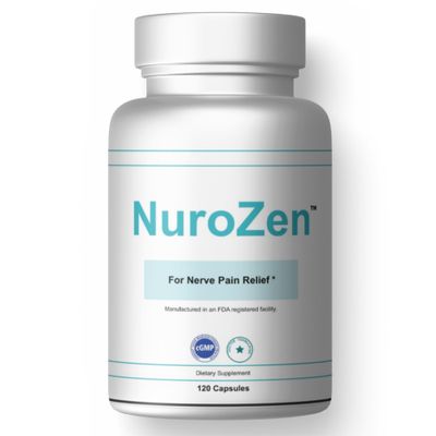 Nerve Support Supplement - 120 Capsules Powerful Blend of MSM, Alpha Lipoic Acid, B Vitamins Turmeric to Support Nerve Health, Function Relief, Serving 2 Capsules per Day, GMP-Certified