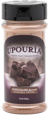 Upouria Chocolate Flavored Shakeable Topping 5.5 Ounce - (Pack of 2)