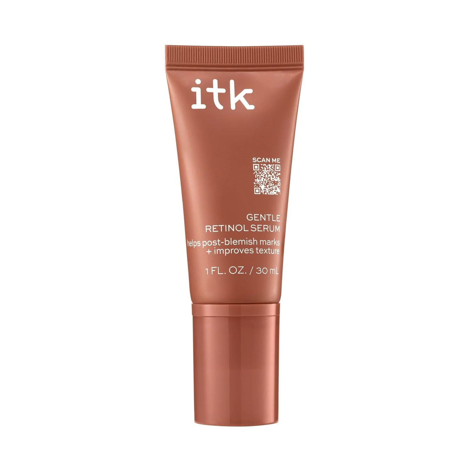 ITK Skincare Gentle Hydrating Nightly Retinol Facial Serum for All Skin Types, 1 oz