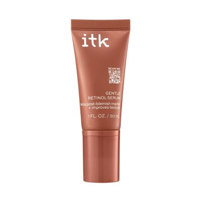ITK Skincare Gentle Hydrating Nightly Retinol Facial Serum for All Skin Types, 1 oz