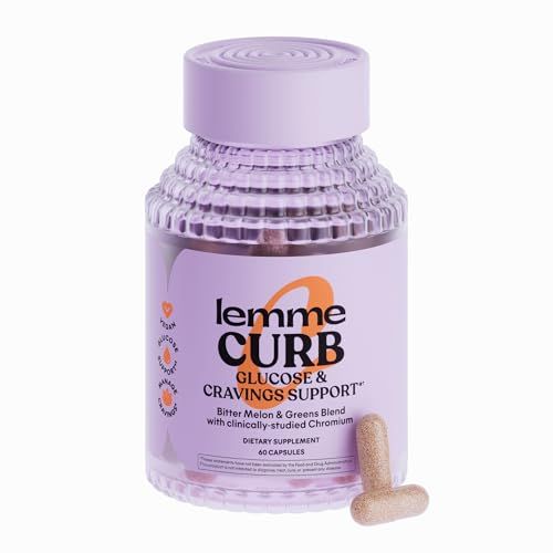 Lemme Curb Cravings, Improve Carb Metabolism, Support Weight Management wClinically Studied Chromium Picolinate, Bitter Melon, Ceylon Cinnamon Greens Blend I Drug-Free (30-Day Supply)