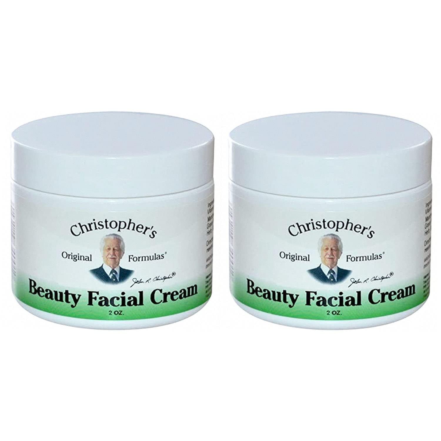 Christopher&#39;s Original Formulas Beauty Facial Cream - 2 oz (Pack of 2)