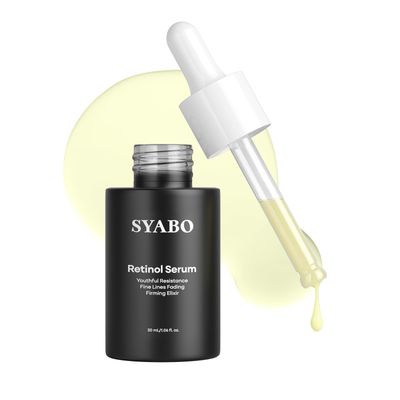 SYABO Retinol Serum for Face, Face Serum with Squalane and Vitamin E, Face Firming Elixir for Anti Aging, Reduces Age Spots and Resist Fine Line, 1 Fl Oz 30 ml