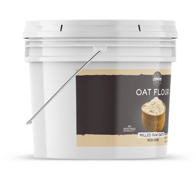 Birch Meadow 1 Gallon of Oat Flour, Non-GMO, Ready to Make