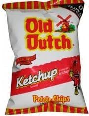 Old Dutch Ketchup Chips - 40g1.411oz Bag