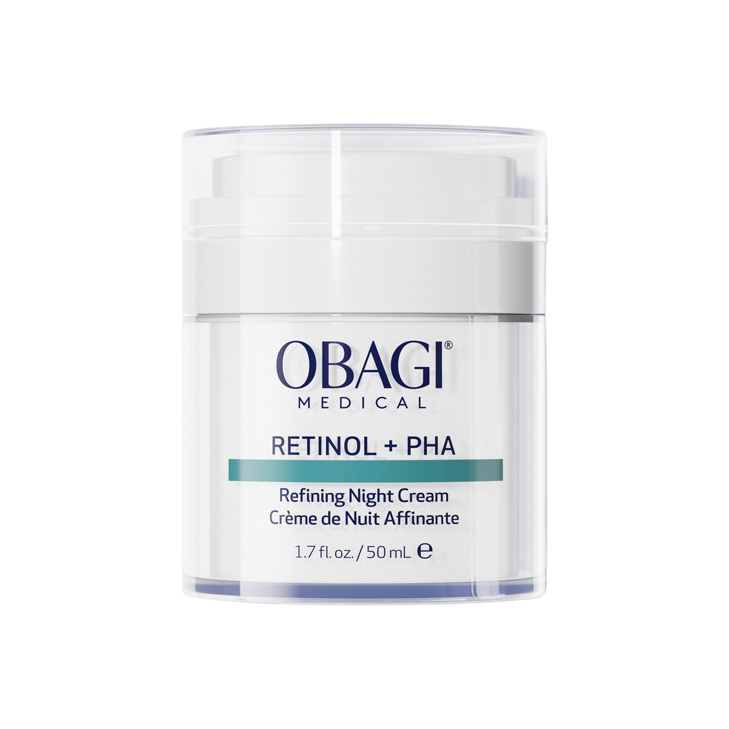 Obagi Retinol PHA Refining Night Cream - Clinically Proven, Dual-Action, Overnight Anti-Aging Face Cream for Smoother, Renewed Skin a More Even-Looking Complexion - 1.7 oz
