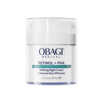 Obagi Retinol PHA Refining Night Cream - Clinically Proven, Dual-Action, Overnight Anti-Aging Face Cream for Smoother, Renewed Skin a More Even-Looking Complexion - 1.7 oz