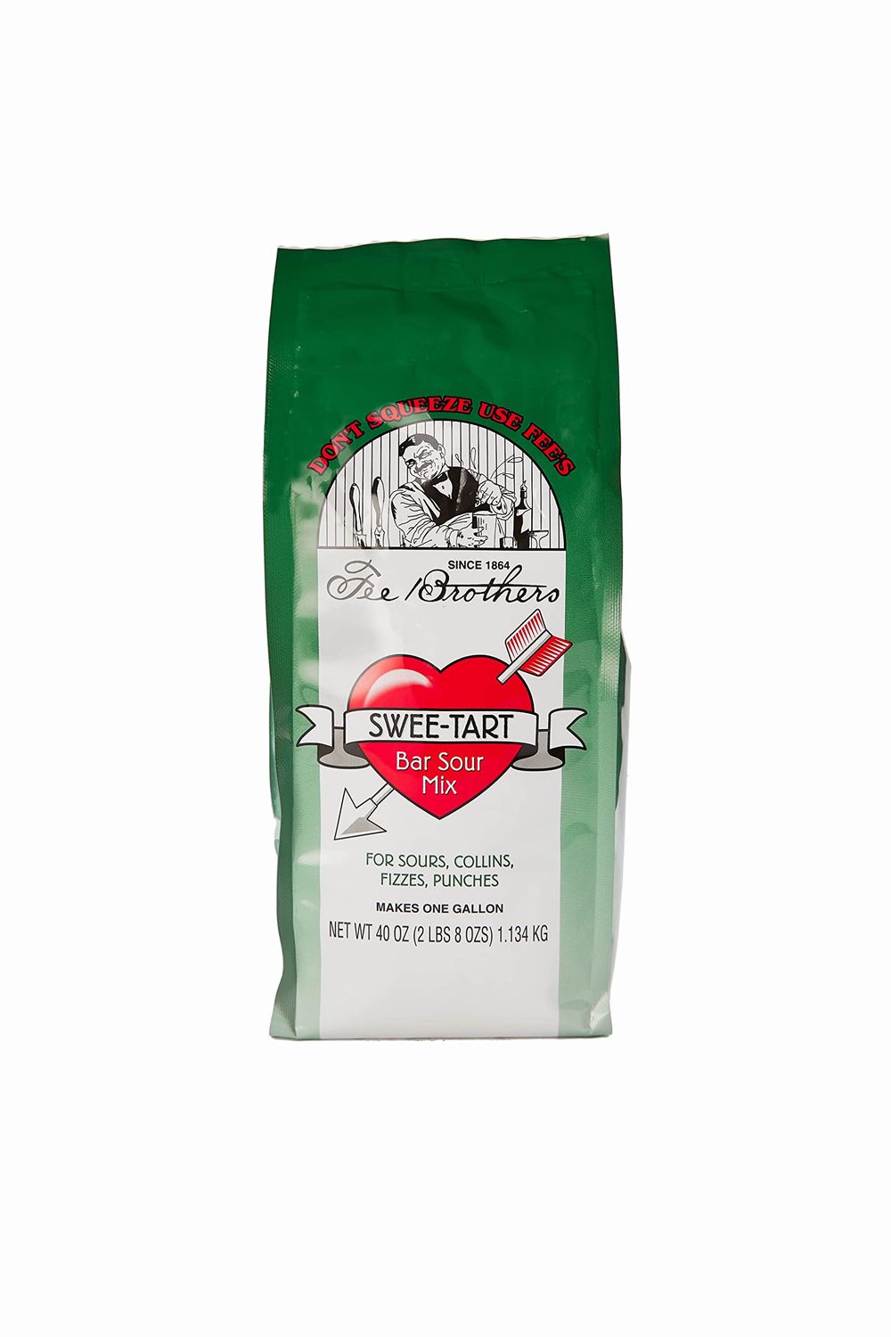 Fee Brothers Concentrated Mix, Swee-Tart Sour Powder Mix, 40 oz
