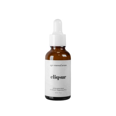 Elisqur Age Renewal Serum with 1 Retinol - Anti-Aging Face Treatment, Wrinkle Serum for Women with Magnesium Centella, Paraben-Free, Vegan, Clean Ingredients