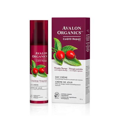 Avalon Organics Day Cr me, Wrinkle Therapy, 1.75 Oz