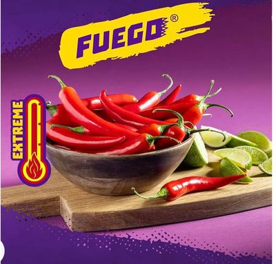 Takis Fuego 40 pc 1 oz Multipack, Hot Chili Pepper Lime Flavored Extreme Spicy Rolled Tortilla Chips