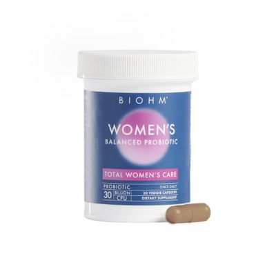 BIOHM Probiotics for Women, 30 Billion CFU, 9 Strains (30 Count) Helps Support Total Gut Health, Digestive Immune System, Vaginal Probiotic for Urinary Tract Vaginal Health, 30 Day Supply