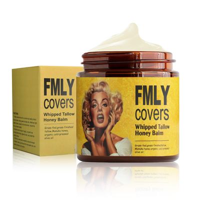 FMLYcovers 2025 New Beef Tallow For Skin, Grass Fed Tallow Face Body Moisturizer, Nourish and Soothe Dry Skin