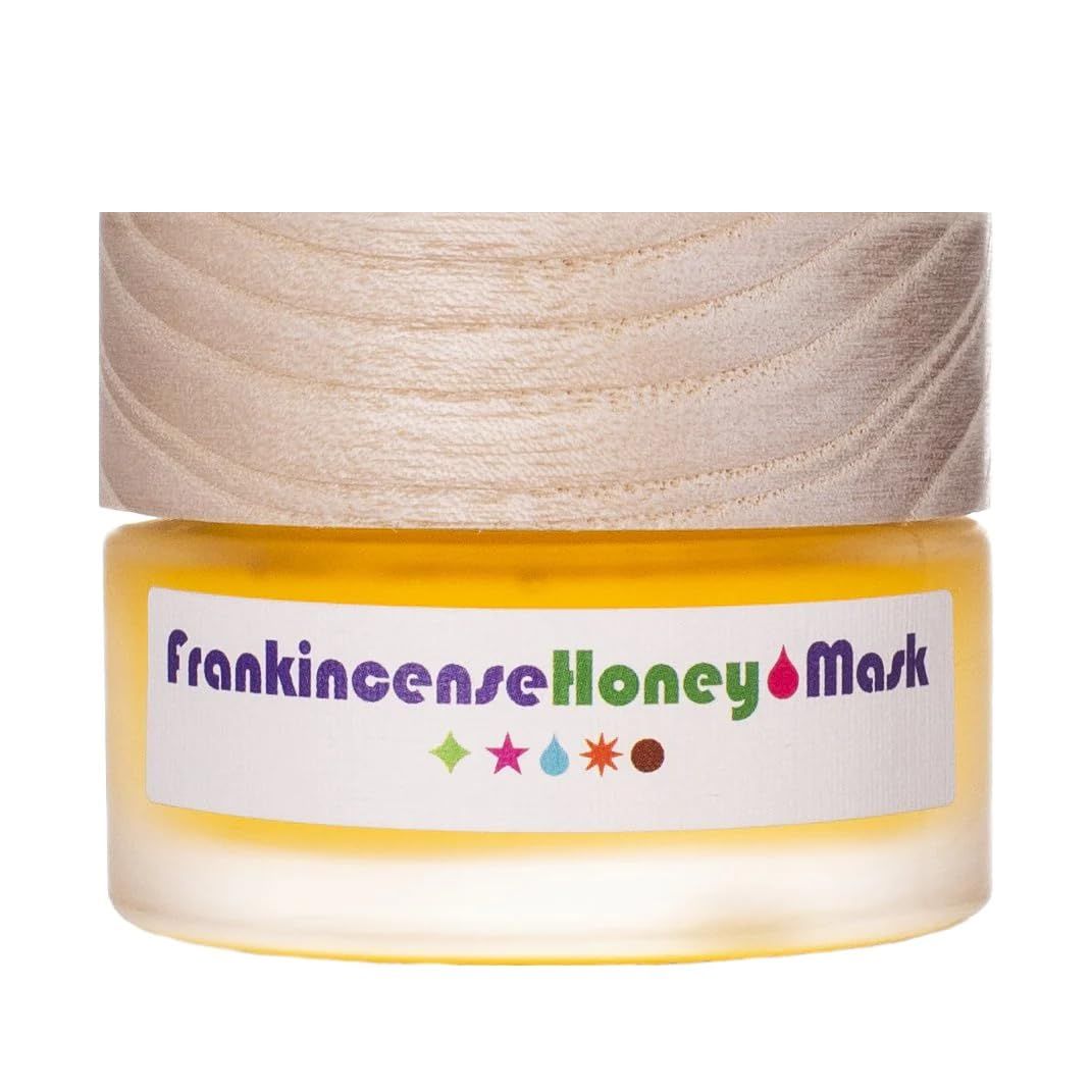 LIVING LIBATIONS - Organic Frankincense Honey Mask Natural, Plant-Based, Clean Beauty (1.7 oz 50 ml)