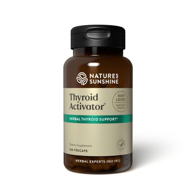 Nature&#39;s Sunshine Thyroid Activator 100 Capsules
