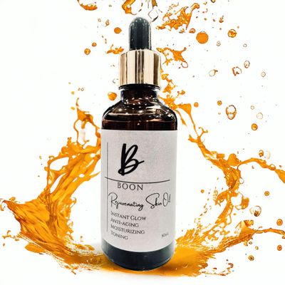Rejuvenating Luxurious Facial Oil Instant Glow Moisturizing Anti-aging Toning Natural Organic Ingredients Non-greasy Light Weight Skin Serum, 50ml