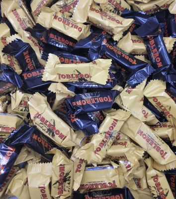 T0bleroneTiny Mother&#39;s Day Assorted Chocolate Bars 30 pack with Honey and Almond Nougat Individually Wrapped MiniToblerone Assortment - Bulk Candy Bag Milk Dark 30 Swiss Chocolate Candy Tiny Bars