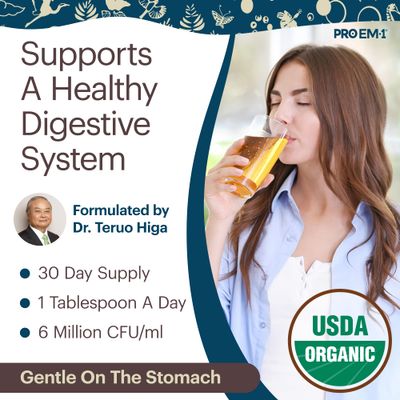 TeraGanix Organic Liquid Probiotic (30 Day Supply), Gut Health Supplement, Dr. Formulated for Adults Kids, Improves Immune Function, Digestion Nutrient Absorption, 6 Mil CFUml (16 fl oz)