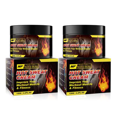 2 Pack Hot Cream, Fat Burning Cream for Belly, Slim Shaping Workout Enhancer Gel for Women and Men, Sweat Slimming Cream for Thighs, Legs, Tummy , Arms and Buttocks