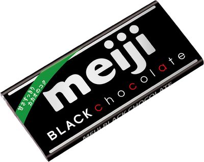Meiji Black Chocolate 50g Bar, 10 Boxes, Parallel Import