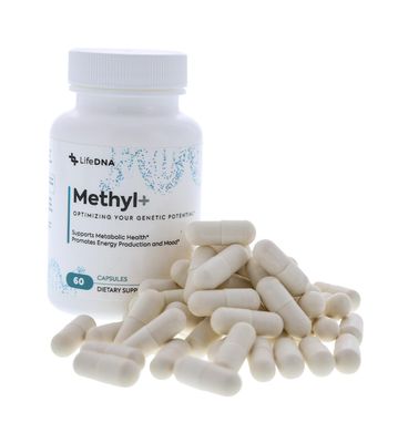 LIFEDNA Methyl Methylated Multivitamin Complex with Methylfolate TMG for Optimized Homocysteine, Brain, Cardiovascular Neurotransmitter Support