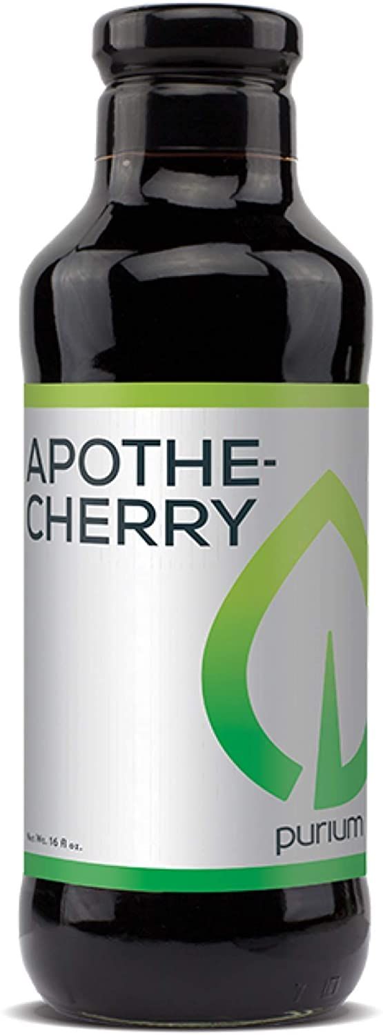 Purium Apothe Cherry - 16 oz - Tart Cherry Supplement, Contains Natural Melatonin, Supports Restful Sleep, Healthy Joint Function Uric Acid Metabolism - 32 Servings