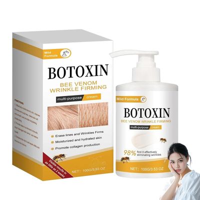 Bee Venom Wrinkle Firming Cream Multi - Anti-Aging, Moisturizing Lifting Skin Treatment Purpose Cream for Wrinkle Removal Firmness