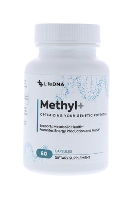 LIFEDNA Methyl Methylated Multivitamin Complex with Methylfolate TMG for Optimized Homocysteine, Brain, Cardiovascular Neurotransmitter Support