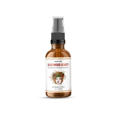 Aussie Pure Blushwood Beauty Botanical Facial Serum - 3-in-1 Everyday Cell Support and Beautifying Formula for Skin, Lips, and Hair - Lab-Tested and Authenticated 30ml