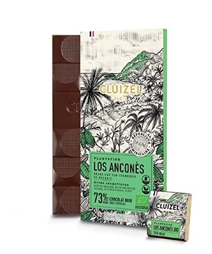 Cluizel Organic Tablet Los Ancones Dark Chocolate 73, 70G