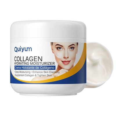 AKARY Face Moisturizer Collagen Cream, Face and Neck Moisturizing Skin Care Cream For Lifting, Firming Tightening Skin, Daily Face Moisturizer with Sodium Hyaluronate Helps Hydrate Skin, 1.06oz