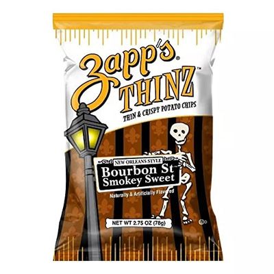 Zapp&#39;s Thinz Thin Crispy Potato Chips Bourbon St. Smokey Sweet (22.5oz.)