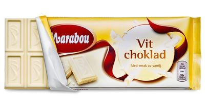 Marabou Vit Choklad - Original - Swedish - White Chocolate - Bar 185g