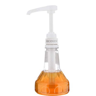 Monin - Syrup Pump, Only Compatible with 1 Liter Plastic Bottles of Monin Syrup, Tip Cover Included, Approximately fl oz Per Pump (3-Pack)