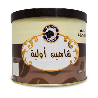 Shaheen Au Lait Coffee With Flavor Chocolate Premium Cafe Original Turkish Arabic Arabian Arabica Ground Roasted Mud Coffe Cofe Halal (1 Pack 8.82 oz 250 gm)