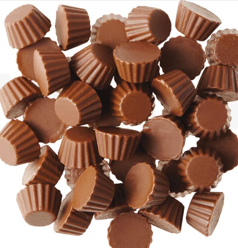 Mother&#39;s Day Reess Minis Milk Chocolate Unwrapped Peanut Butter Cups, 1.5 lbs - Smooth Peanut Butter Rich Chocolate Candy, Great Gift Filler