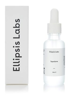 Ellipsis Labs Squalane Oil, 100 Natural Olive derived Squalane Oil, a Deep Moisturizer for targeting Dry Skin with Anti-Aging Properties (1oz 30ml)