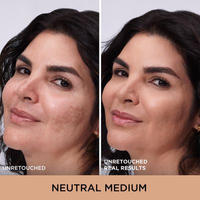IT Cosmetics CC Cream Natural Matte Foundation with SPF 40 - Shine-Reducing Long-Wear Full Coverage Foundation For Oily Skin - With Hyaluronic Acid - Non-Comedogenic, Neutral Medium - 1.08 fl oz