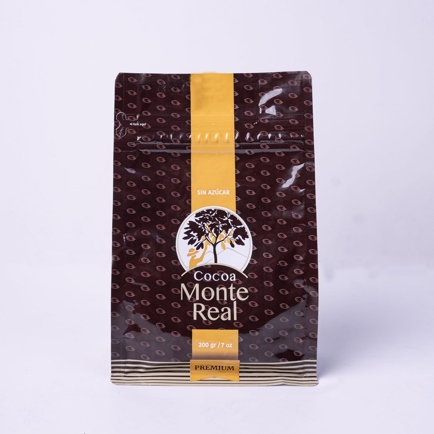 Monte Real Cocoa Powder Rich Dark Chocolate Flavor, Perfect for Baking, Smoothies, and Hot Cocoa Premium Quality, Easy Mixing 1 Pack of 7oz, 200 grams