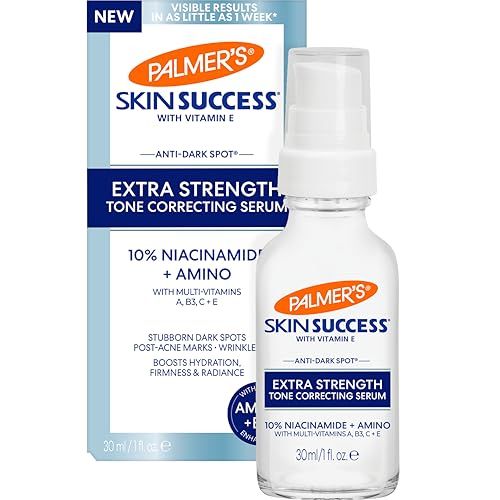 Palmer&#39;s Skin Success Extra Strength Tone Correcting Face Serum, 1.0 Fl Oz, Dark Spot Corrector for Discoloration, Age Spots and Post-Acne Marks