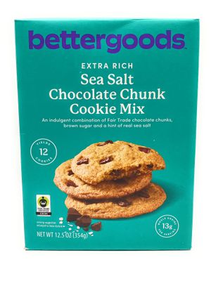 Extra Rich Sea Salt Chocolate Chunk Cookie Mix 12.5oz354g - Pack of 1