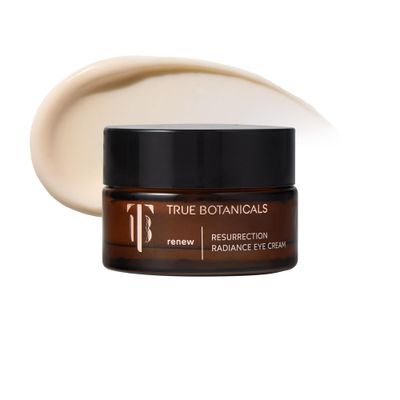 True Botanicals Resurrection Radiance Brightening Eye Cream Reduces Appearance of Dark Circles, Fine Lines, Wrinkles Puffiness Dermatologist Tested, All Natural, Vegan 0.5 oz 15 ml