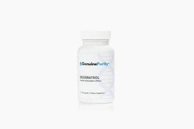 GenuinePurity Liposomal Trans-Resveratrol 500mg Powerful Antioxidant, Activates Sirtuins Pure Liposomal Trans-Resveratrol Supplement Gluten Free, Vegan, USA Made, Non-GMO 60 Capsules