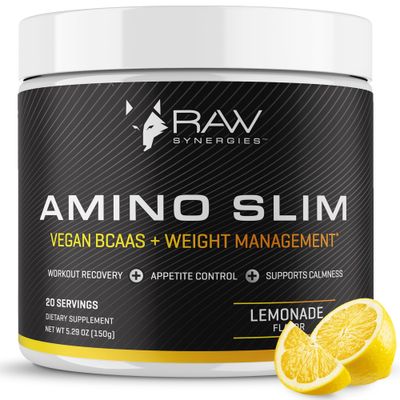 RAW Synergies Amino Slim Lemonade 20 serv