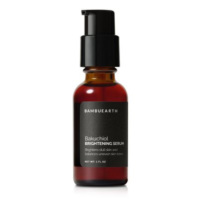 Bambu Earth Bakuchiol Brightening Serum, Retinol Alternative Skin Care (1 Fl Oz) - Organic Ingredients, Rosehip Seed Oil, Buriti Oil, Sea Buckthorn Antioxidants - Anti Aging Skin Serum for Face