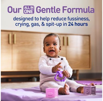 Enfamil NeuroPro Gentlease Baby Formula, Infant Formula Nutrition, Brain and Immune Support with DHA, Proven to Reduce Fussiness, Crying, Gas and Spit-up in 24 Hours, Liquid Bottle, 2 Oz, 48 Total